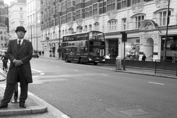 London Man with Bowler Hat